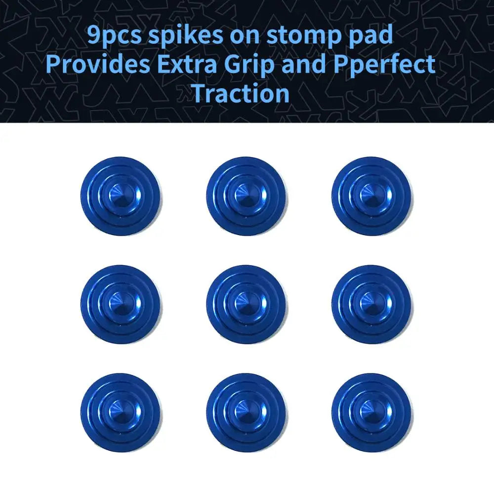 XCMAN 4 Layer Cone Studs Snowboard Stomp Pad &ndash; Durable Blue / CHINA