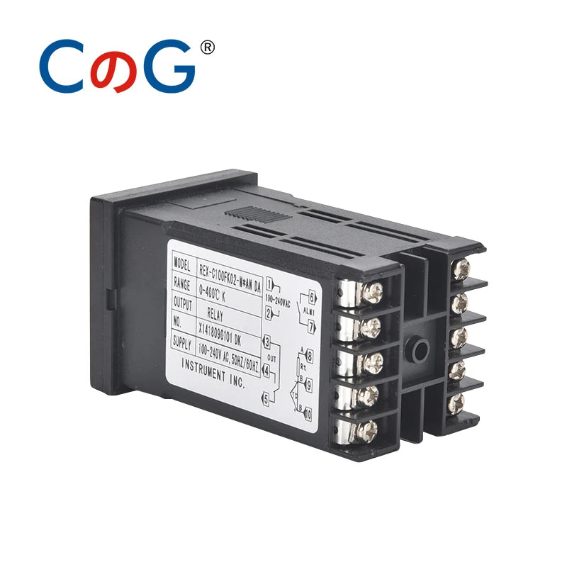 CG 48x48 REX-C100 K J PT100 Thermostat &ndash; Programmable PID Temperature Control