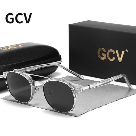 GCV Double Layer Removable Lens Sunglasses &ndash; Polarized Transparent / CHINA / other