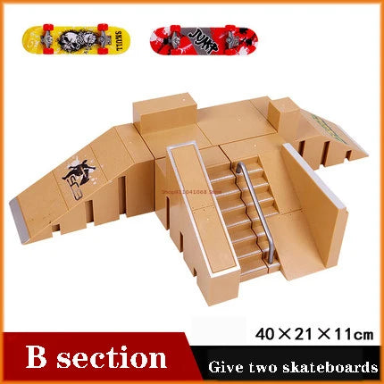 Finger Skateboards Ramp Set &ndash; Perfect for Kids' Tech Practice B