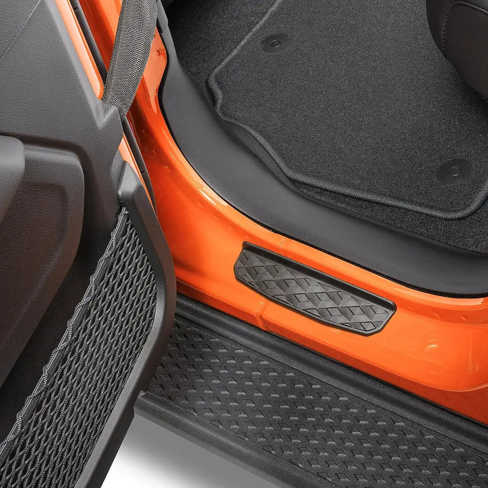 For Jeep Gladiator 2020 4 Door Sill Guards Entry Guards Plate Cover by InterCyprus Trading Ltd