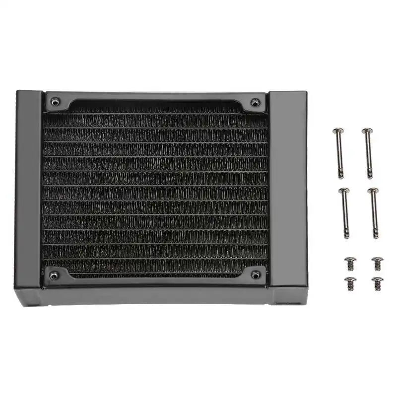 VBESTLIFER 12 Tubes Aluminium Water Cooling Radiator for PC 120mm