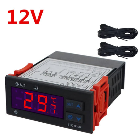 STC-9100 Digital Temperature Controller &ndash; Wide Voltage Range STC-9100 12V