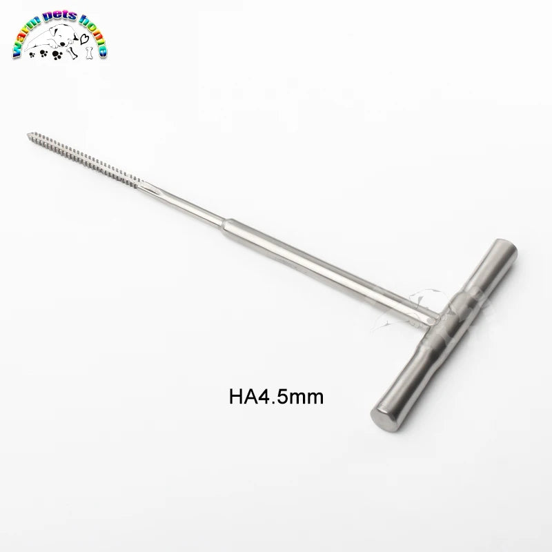 Bone Tap Set T Handle HA2.5 3.5 4.5 6.5mm &ndash; Precision Taps 4.5mm