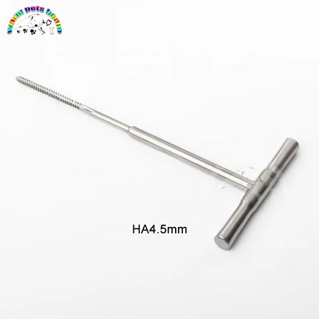 Bone Tap Set T Handle HA2.5 3.5 4.5 6.5mm &ndash; Precision Taps 4.5mm