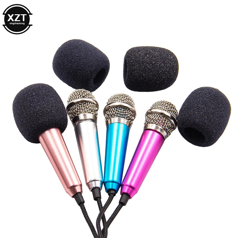 Portable 3.5mm Stereo Studio Mic &ndash; Plug And Play Microphone