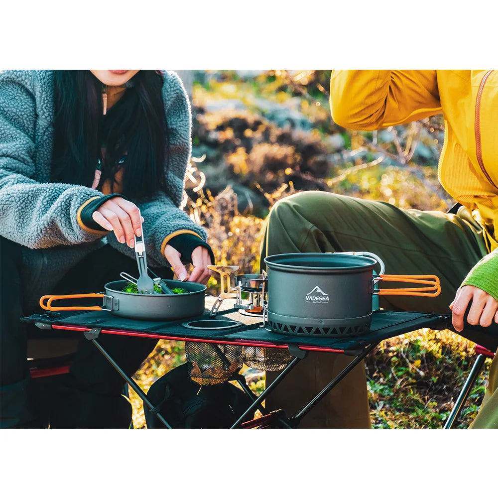 Widesea Portable Camping Folding Table for Outdoor Adventures