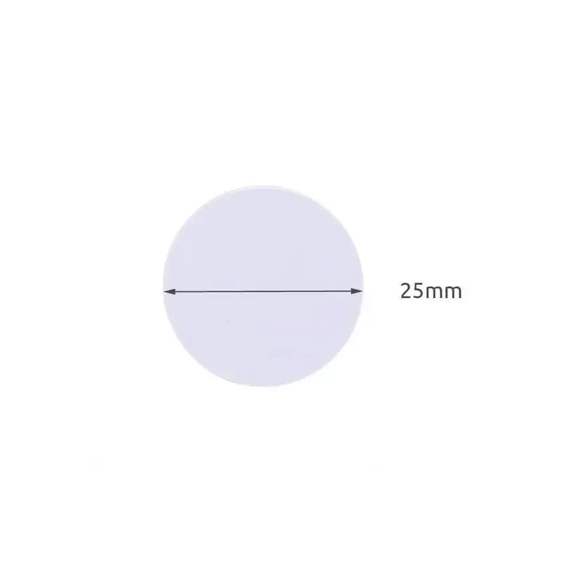 215 Labels 50pcs/lot NFC Ntag215 Coin Card Tag Key 13.56MHz NTAG 215 Universal ...