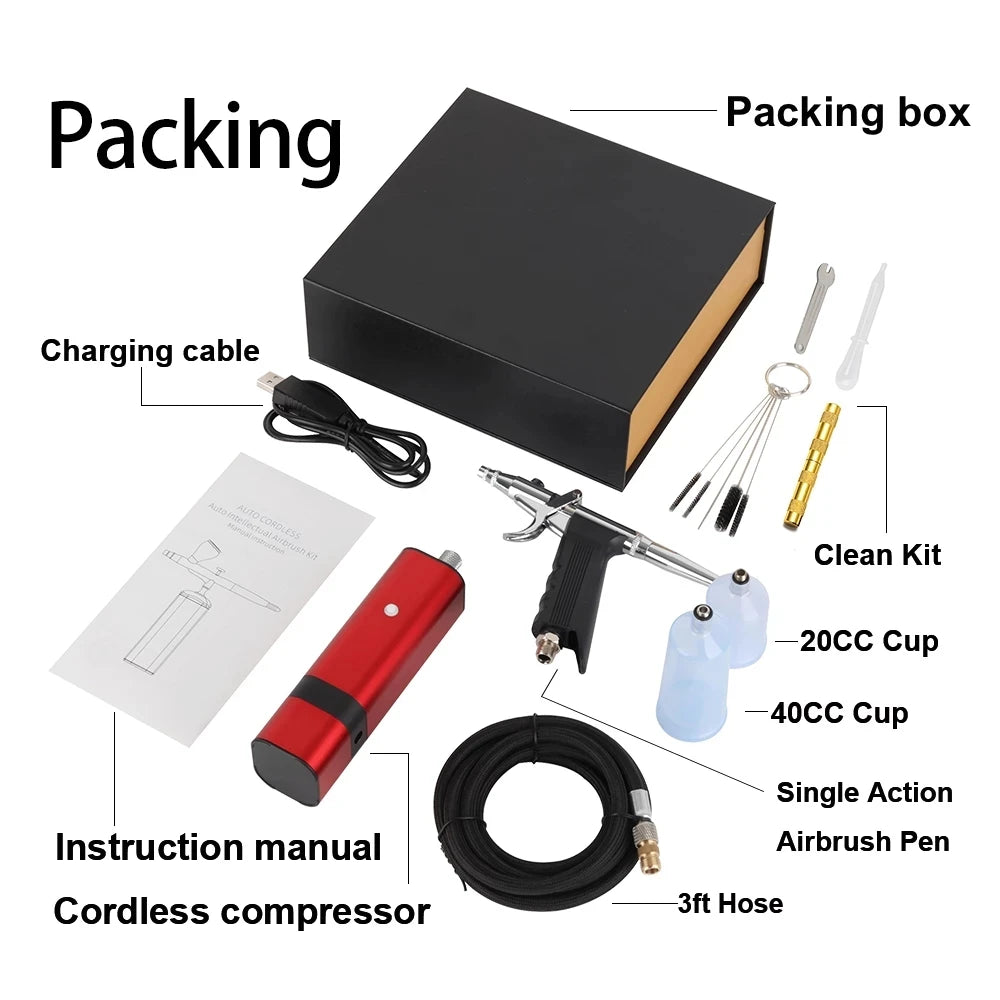 Original Manufacture Portable Air Brush Mini Airbrush Compressor for ...