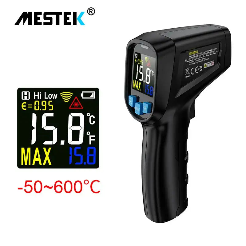 Mestek Infrared Thermometer IR03B NonContact Gun -50 to 600C IR03B