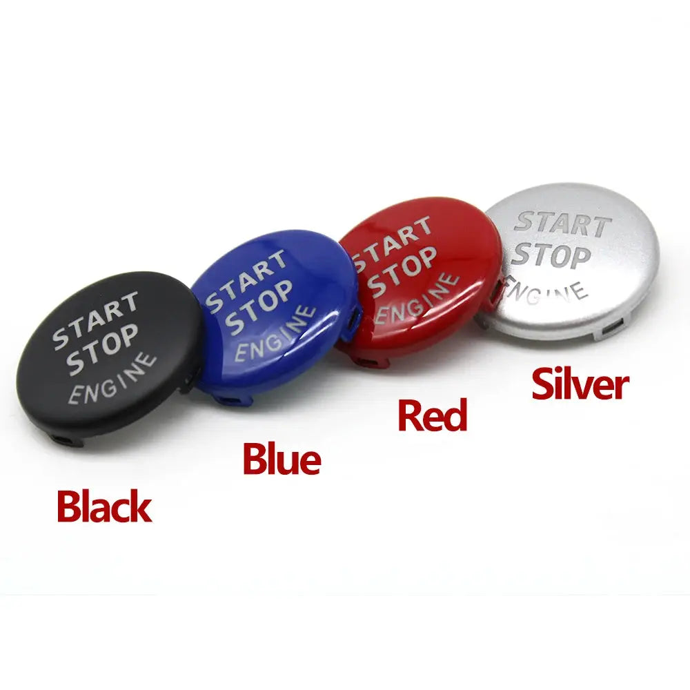 Engine Ignition Switch Start Stop Button Cover For BMW E Series 3S X1 X5 X6 Z4 E70 E71 E72 E90 E91 E92 E93 E84 E60 E89 by InterCyprus Trading Ltd