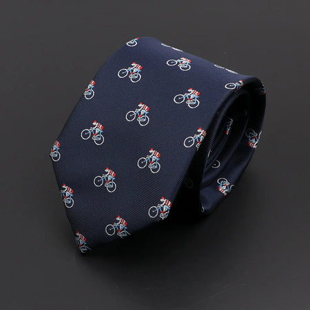 Men's Jacquard Skinny Tie for Weddings and Business 12