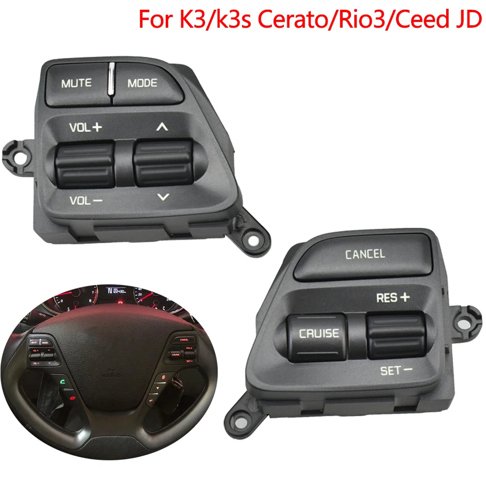 Interruptor de botón del volante con control de crucero para Kia K3