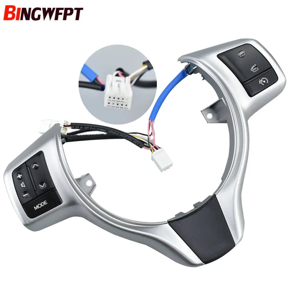 High Quality Steering Wheel Switches Buttons for Toyota Vitz / Yaris 2012 2013 2014 2015 2016 by InterCyprus Trading Ltd