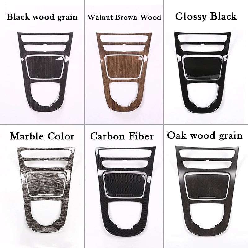 Adesivo per Consolle Centrale Mercedes Classe E W213 Effetto Legno