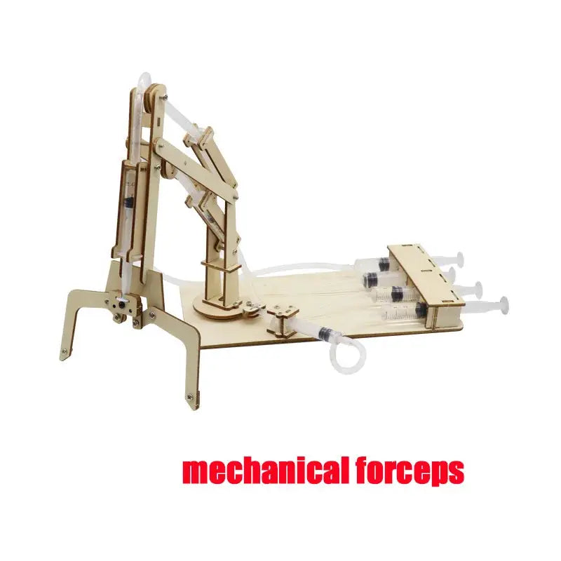 Hydraulic Excavator DIY Student Technology Small Production Science and Education Toy Model Science Experiment Toy by InterCyprus Trading Ltd