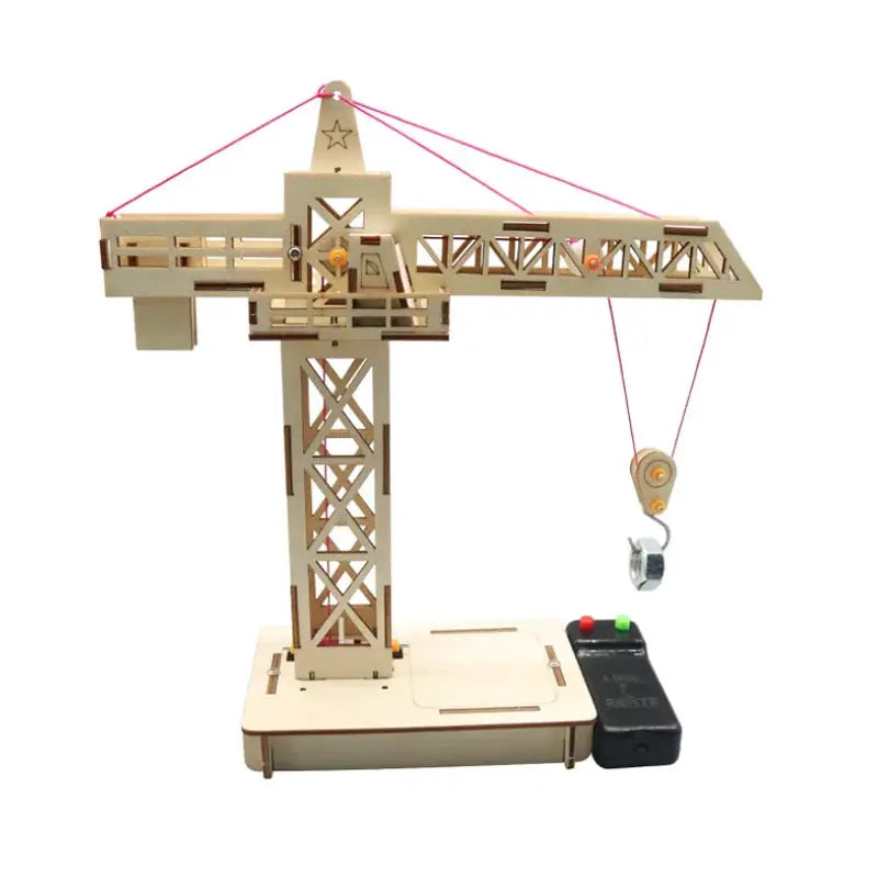 Remote Control Tower Crane Lifting Crane Diy Models & Building Toy Science &Education Model Toy For Children Gift Toy by InterCyprus Trading Ltd