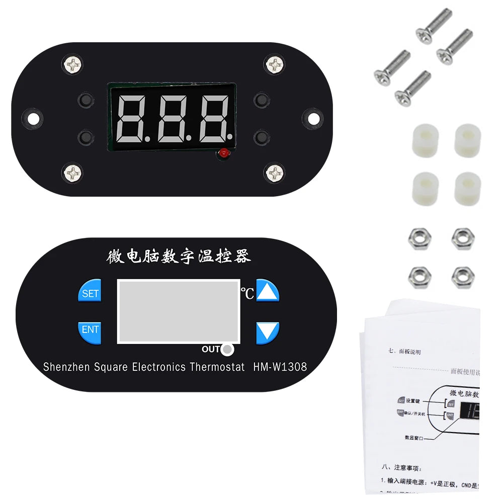 W1308 Digital Temperature Controller &ndash; Dual Voltage