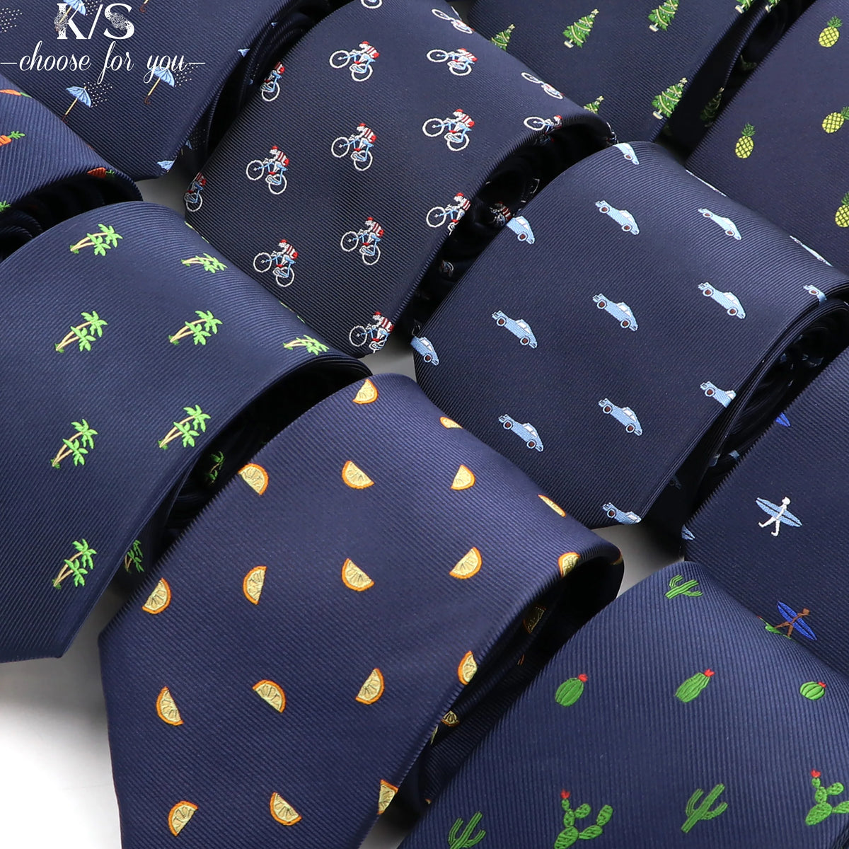 Men's Jacquard Skinny Tie for Weddings and Business