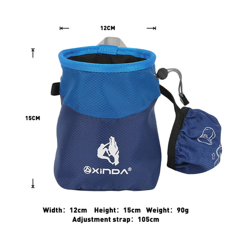 XINDA Outdoor Magnesium Chalk Bag &ndash; Ultra Lightweight