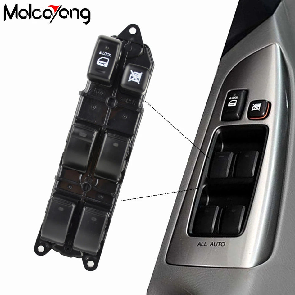 Hlavný prepínač okien 84040-60052 pre Toyota Land Cruiser 120 Prado