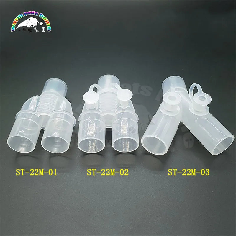 Anesthesia Breathing Circuit Connector &ndash; Corrugated Design