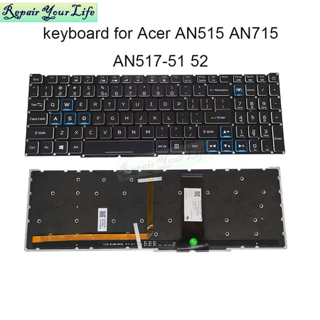 Acer Nitro RGB Backlit Keyboard Replacement &ndash; Ultra Durable
