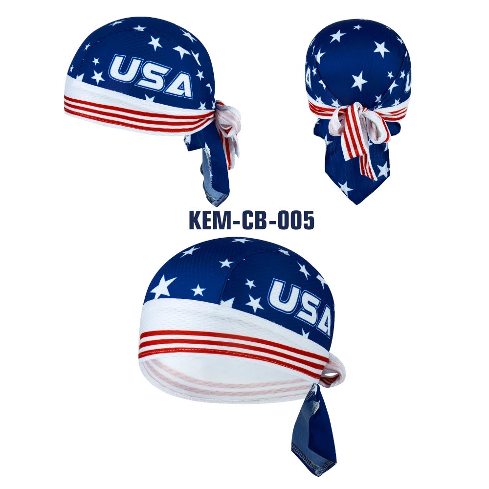 KAMALOCE UV Protection Cycling Cap &ndash; Breathable Quick Dry KEMALOCE-CB-005