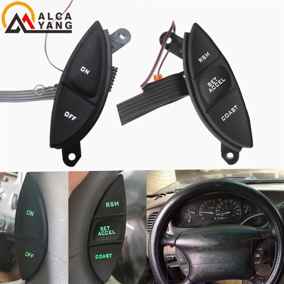 Interrupteur de régulateur de vitesse en plastique ABS pour Ford Explorer Sport Trac Ranger