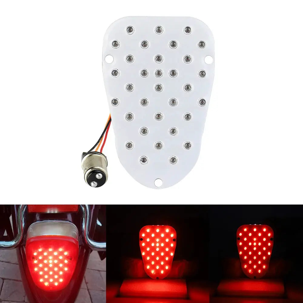 LED Tail Light and Brake Light for Yamaha V-Star, Road Star and Royal Star Motorcycles 1157 Base by InterCyprus Trading Ltd
