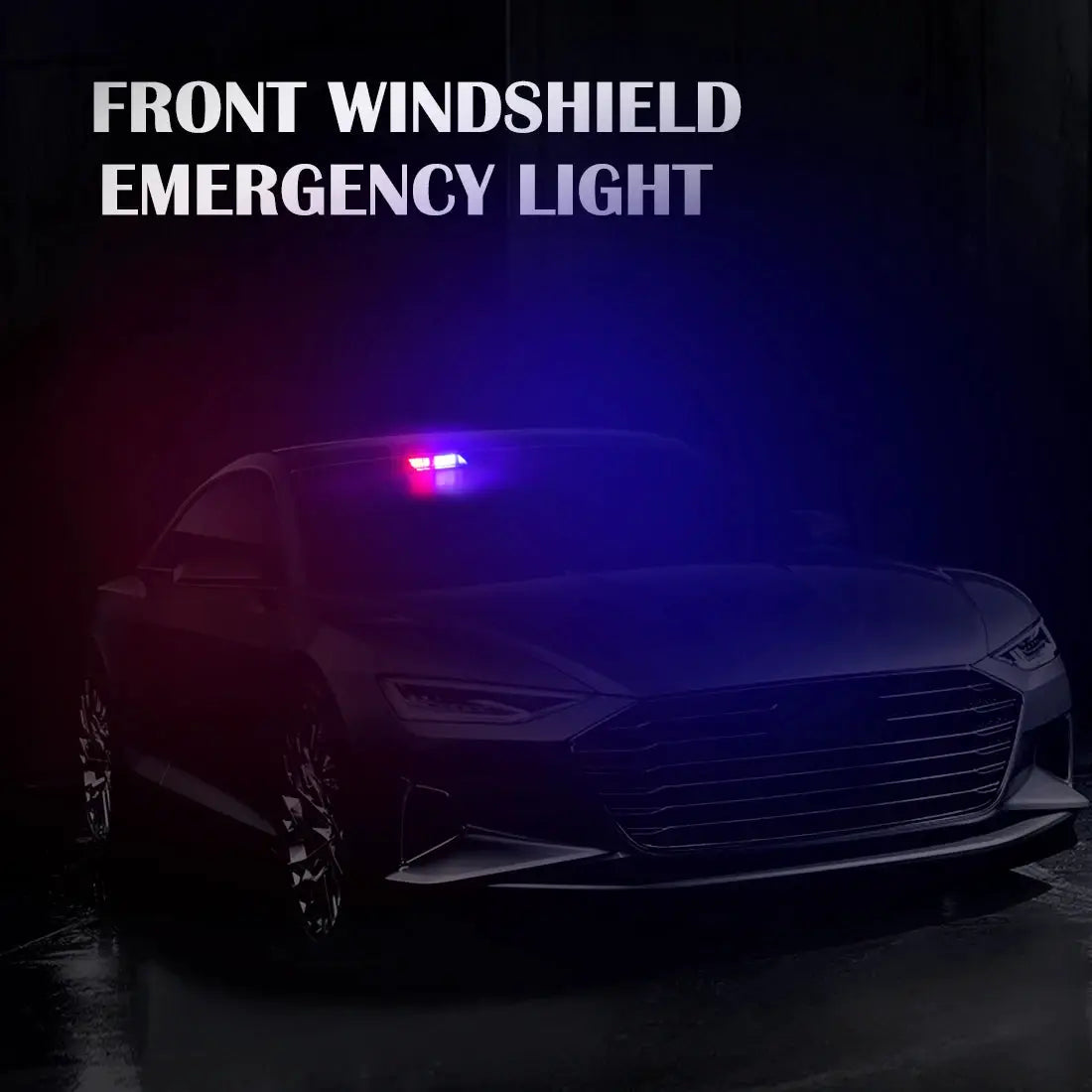 16 LED Strobe Signal Emergency Windshield Warning Beacon Lights Red Blue Yellow Amber White Green Auto Car Accessories by InterCyprus Trading Ltd