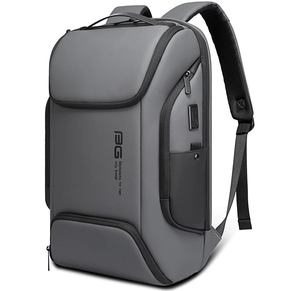 BANGE Business USB Charging Smart Backpacks &ndash; USB Charging 47 x 30 x 16cm / Grey