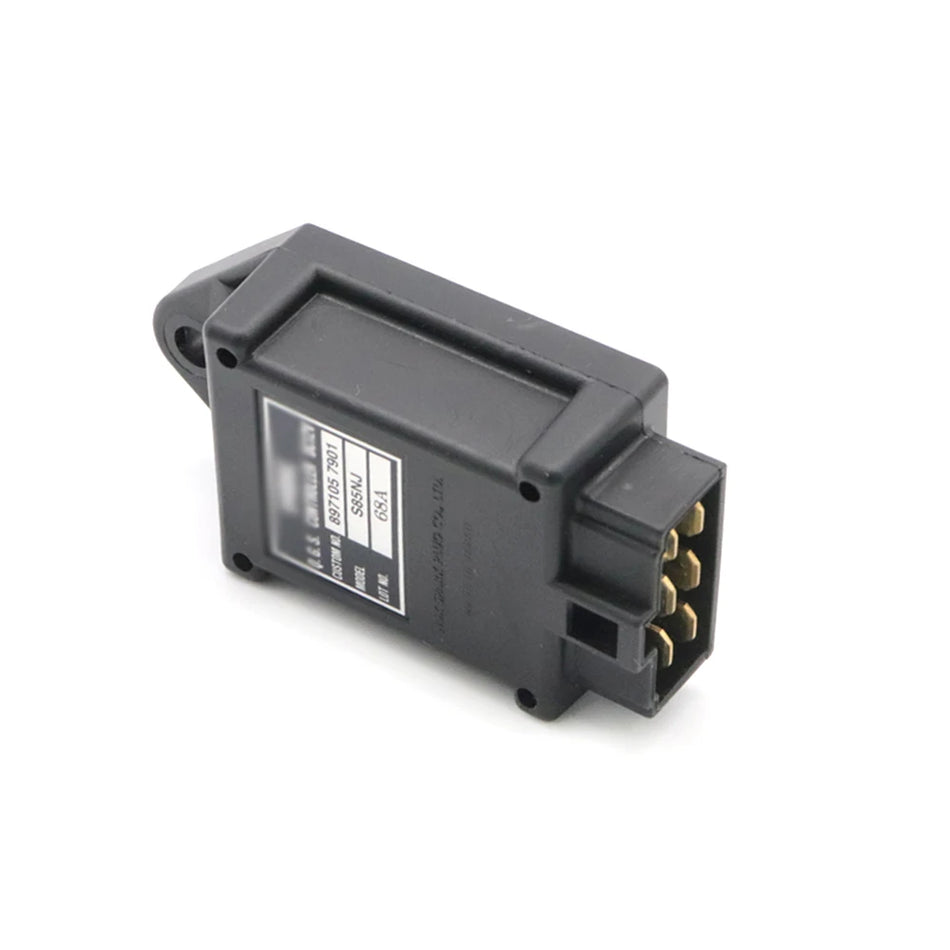 Minuterie de relais de bougie de préchauffage Hitachi ZX30U, 12V, 6 broches pour moteurs EG30