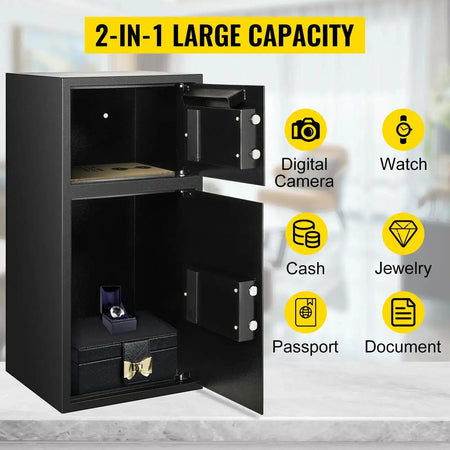 33 Inch Double Door Safe Box With Electronic Lock