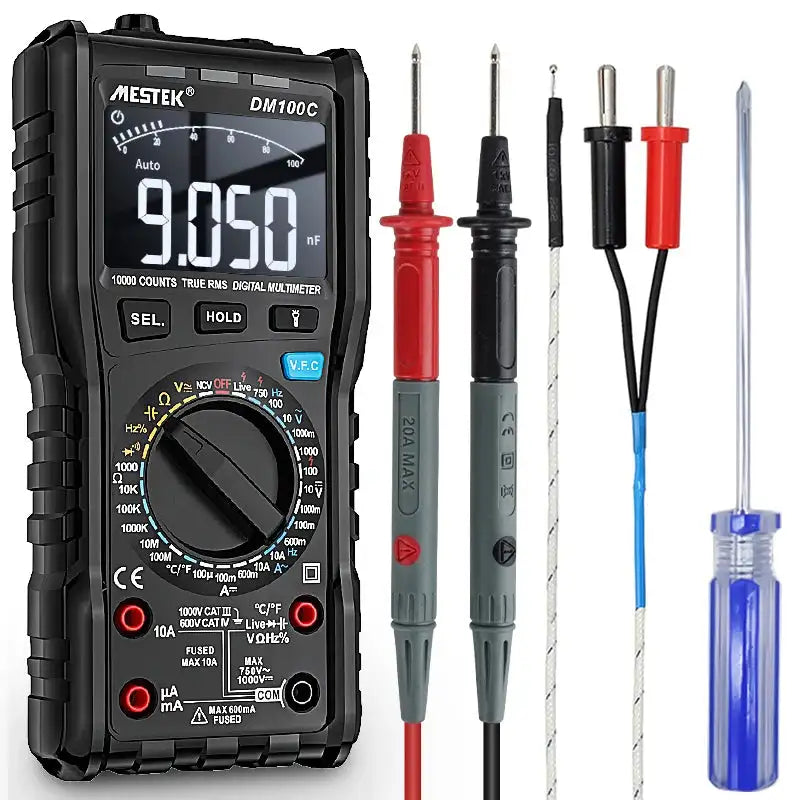 Mestek True RMS Multimeter NCV Auto Non Contact Tester with1 gift