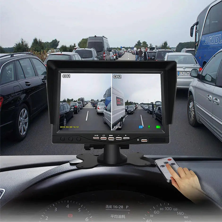 AHD Truck Backup Camera System With 7 Inch Monitor And 1080P Night Vision by InterCyprus Trading Ltd