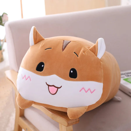 Kawaii Plush Animal Pillows - 9 Styles of Soft Stuffed Toys 7 / 20cm