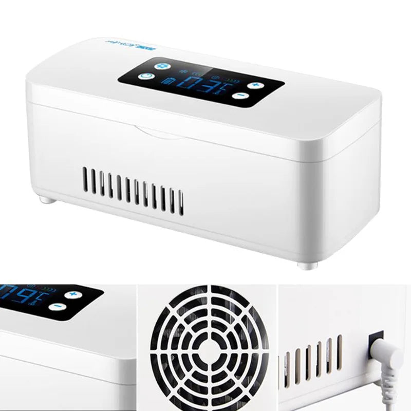 Portable Insulin Refrigerator 2-8C - Digital Display