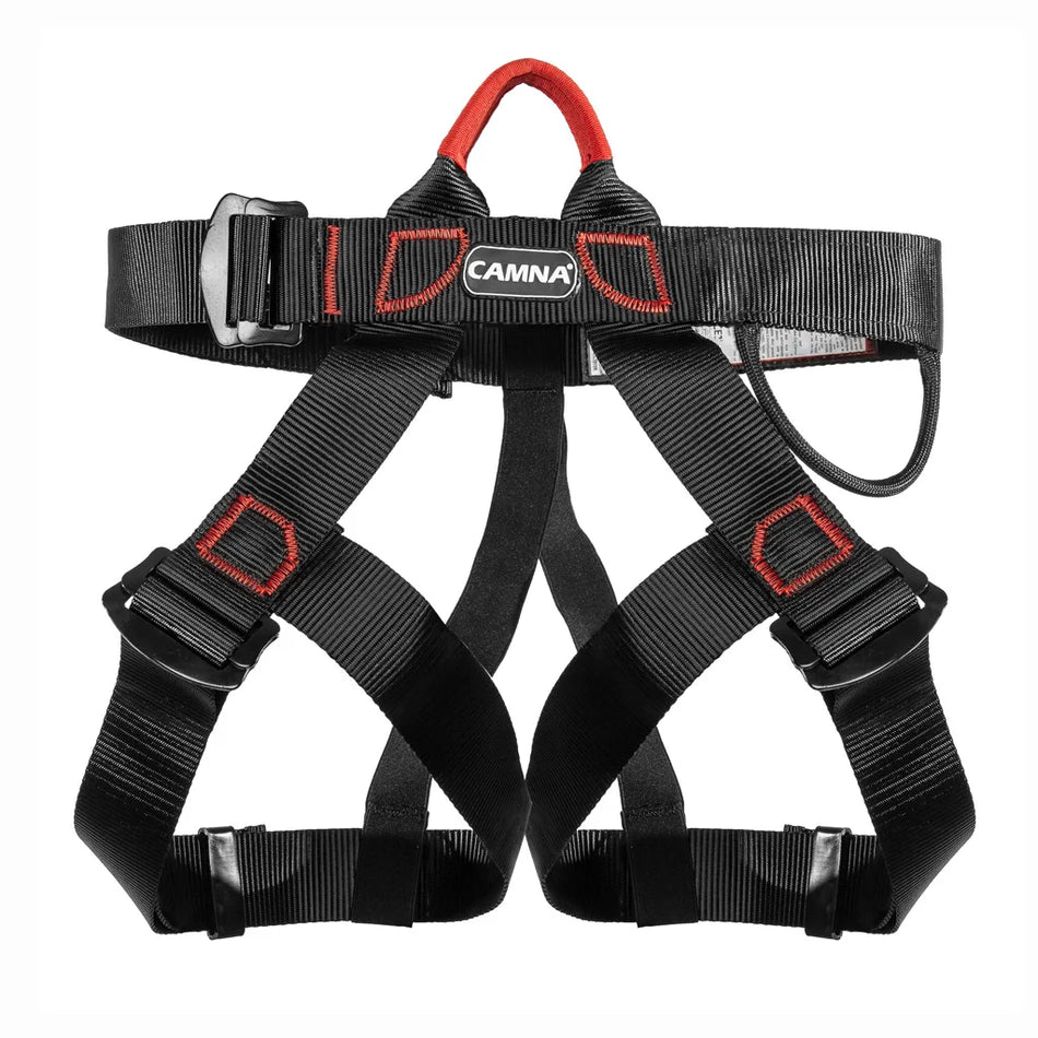 Ergonomic Half Body Climbing Harness for Mountaineering and Tree Climbing