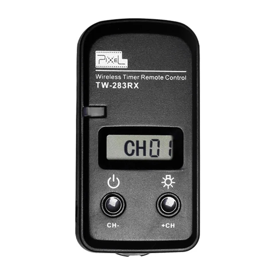 Pixel TW-283 Wireless Timer Remote Control Shutter Release for Canon, Nikon, Sony - Versatile and Reliable