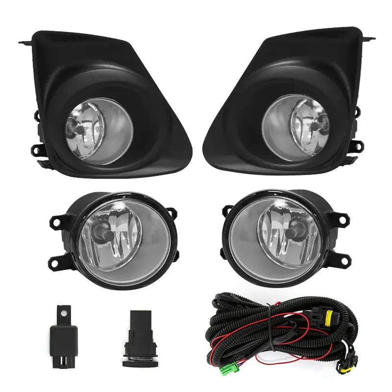 For Toyota Corolla Altis 2011 2012 2013 Fog Light Lamp Daytime Running Chrome Wires Switch Relay by InterCyprus Trading Ltd