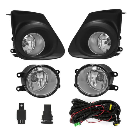For Toyota Corolla Altis 2011 2012 2013 Fog Light Lamp Daytime Running Chrome Wires Switch Relay by InterCyprus Trading Ltd