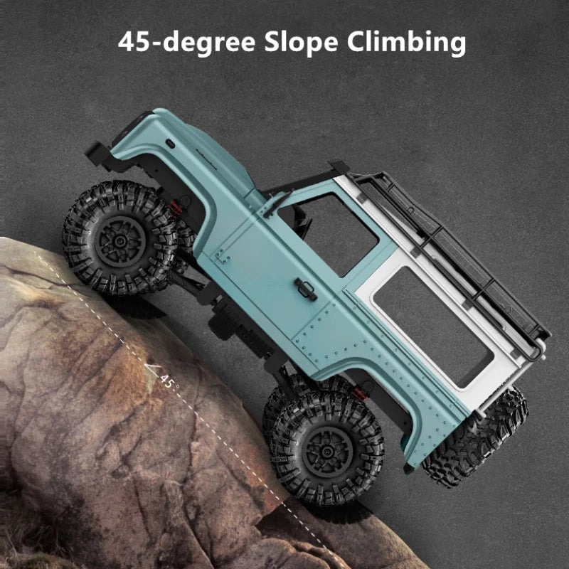 CONUSEA MN90 4WD τηλεκατευθυνόμενο φορτηγό με φώτα LED και μεταλλικό πλαίσιο