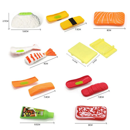 YLL00759 Japanese Sushi Toy Set &ndash; Realistic Sushi Play Food