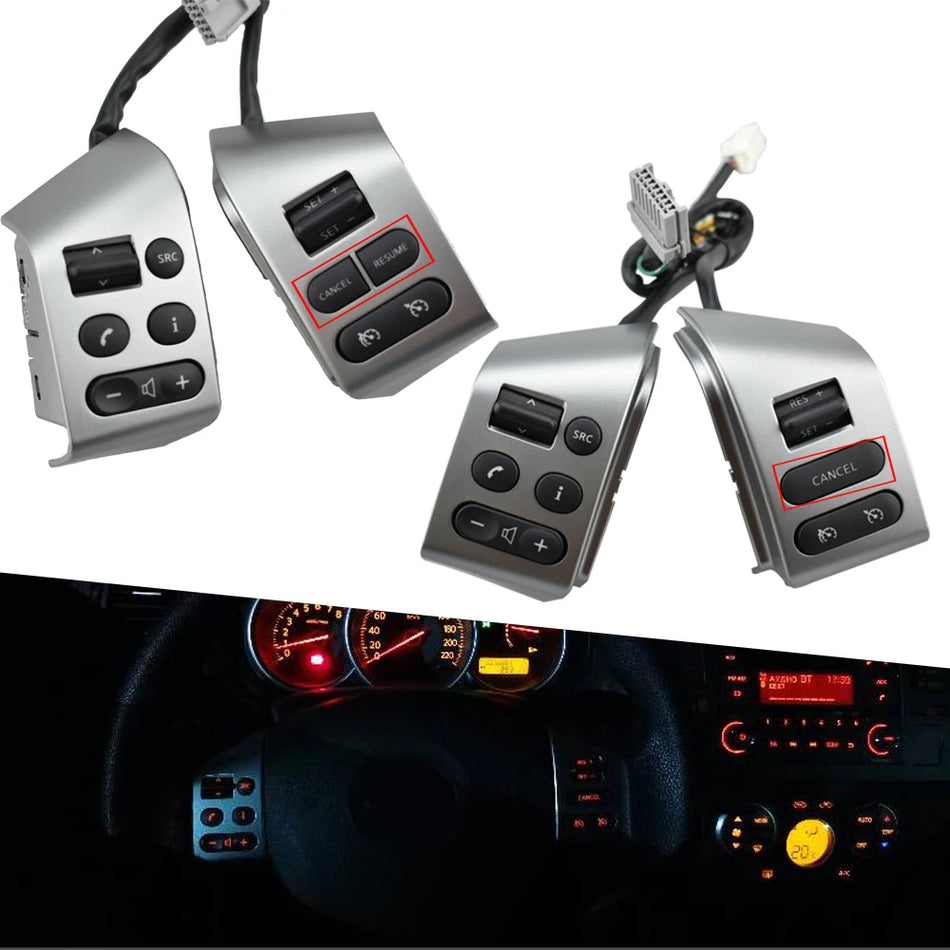Tempomat-Lenkradtasten für Nissan Sylphy, Tiida, Livina