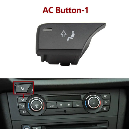 Car Air Conditioning AC Ventilation Adjust Switch Button For BMW 1 3 X1 X3 Series E82 E88 E84 E90 E91 E92 E93 F25 64119344143 by InterCyprus Trading Ltd