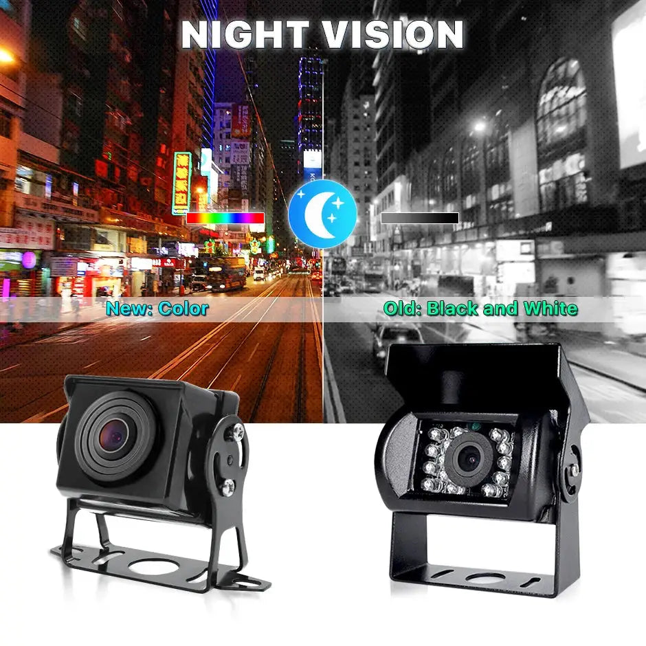 GreenYi HD AHD 1920*1080P Starlight Night Vision Truck Bus Rear View Reverse Backup Vehicle AHD Camera by InterCyprus Trading Ltd