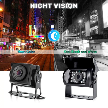 GreenYi HD AHD 1920*1080P Starlight Night Vision Truck Bus Rear View Reverse Backup Vehicle AHD Camera by InterCyprus Trading Ltd
