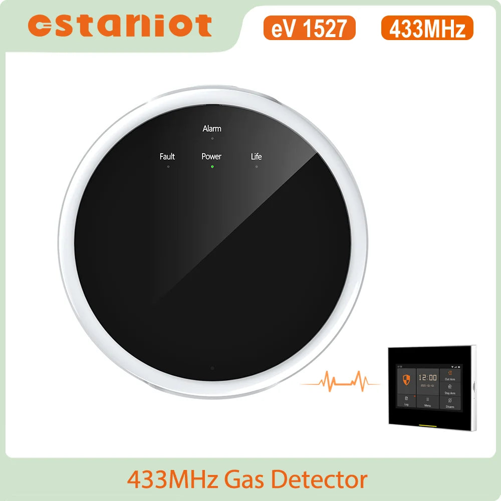 Ostaniot Tuya 433MHz Gas Leak Detector &ndash; High Sensitivity