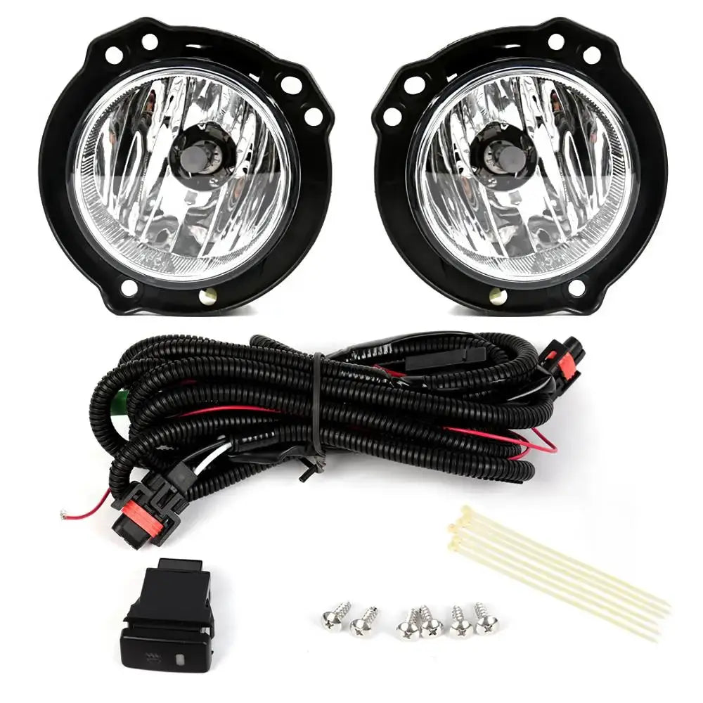 For Toyota Avanza 2012 2013 2014 2015 2016 LED Fog Lamp DRL Light Daytime Running Bumper Driving Waterproof Switch Relay Wires by InterCyprus Trading Ltd